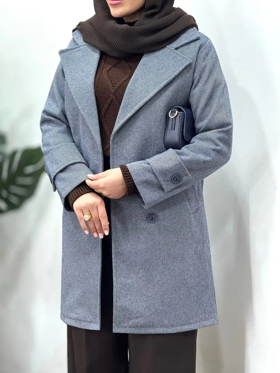 پالتو کتی فوتر آستردار آیسو مهرسا